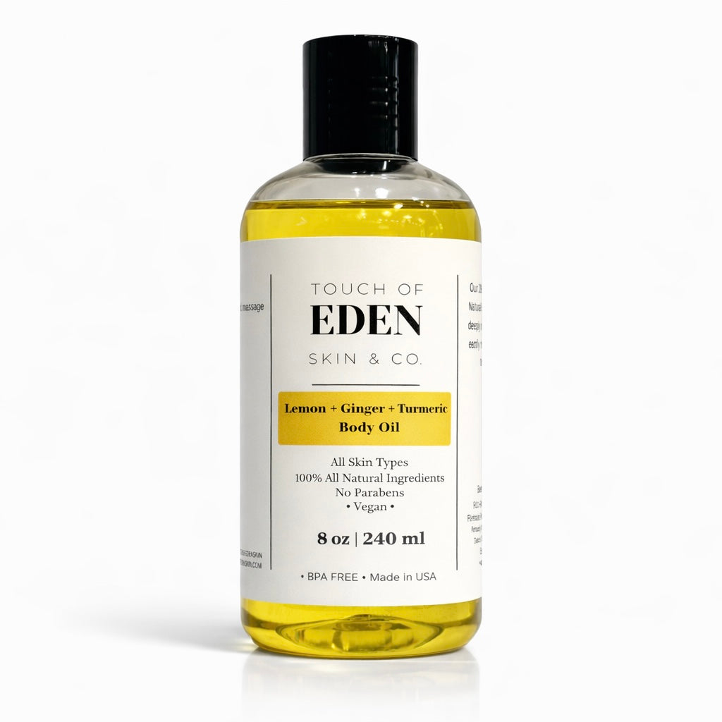 Lemon + Ginger + Turmeric Body Oil