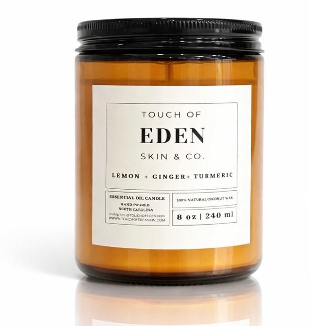 Lemon + Ginger + Turmeric Candle