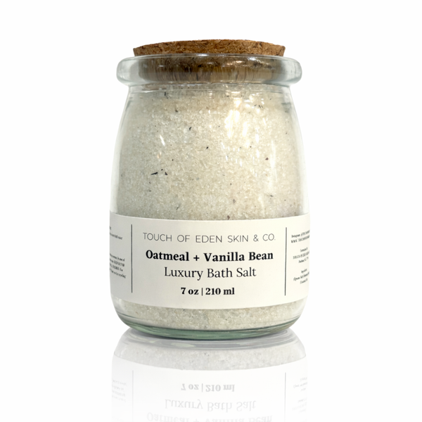 Oatmeal + Vanilla Bean Bath Salt